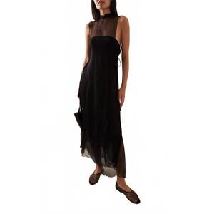 all that remains ola crinkled silk maxi dress All That Remains Ola Crinkled Silk Maxi Dress In Ivory - 60% Off